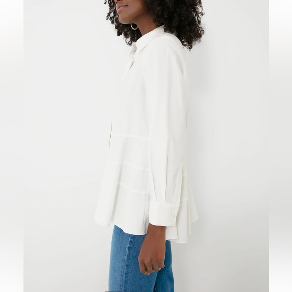 POMANDER PLACE White Ashlen Blouse - Picture 3 of 12